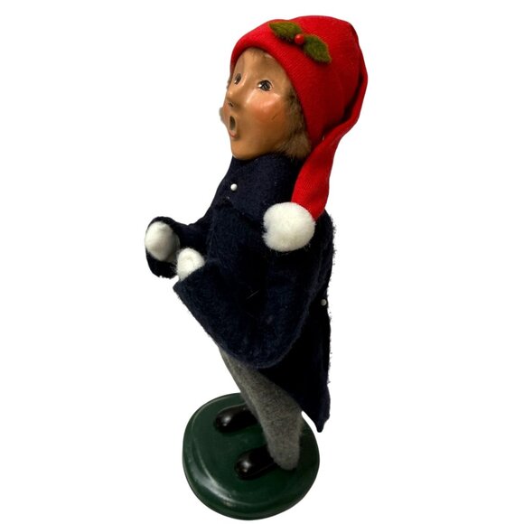 Byer's Choice Carolers Collection Man with Red Hat Christmas Figurine 2003 - Picture 9 of 12